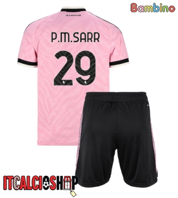 Juventus Pape Matar Sarr #29 Seconda Maglia Bambino 2026-27 Manica Corta (+ Pantaloni corti)